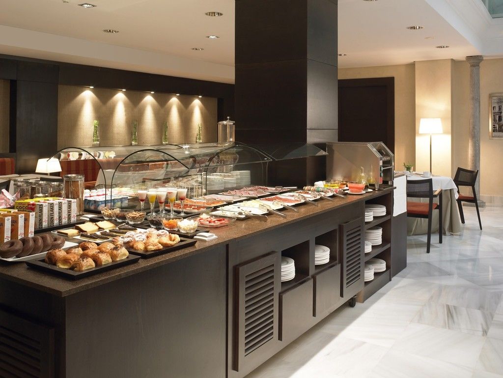 Nh Collection Victoria Hotel Granada Restoran gambar